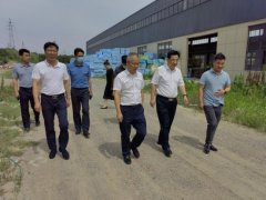 热烈欢迎丹阳市副市长张文华一行莅临青鱼保温参观指导