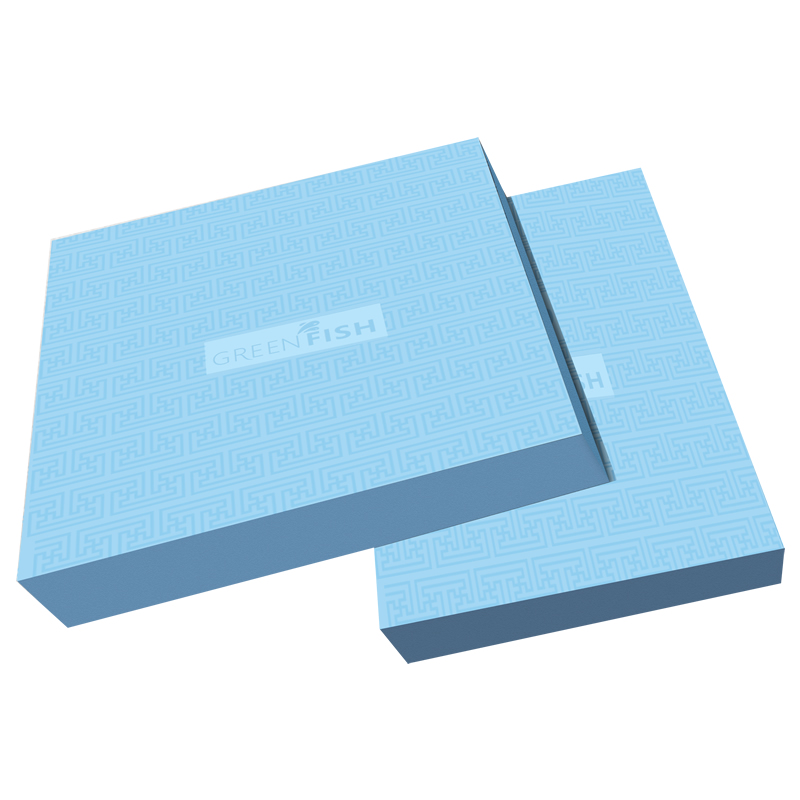 青鱼蓝色地暖挤塑板