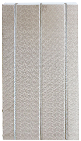 橘型压花铝电地暖模块